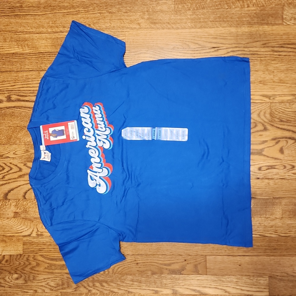 NWT Spirit of America American Mama Ladies T-shirt